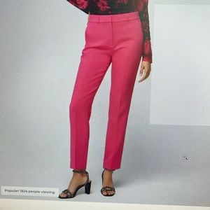 Cleaning out my closet!!!  WHBM pink pant, 2.  Worn only a few times.